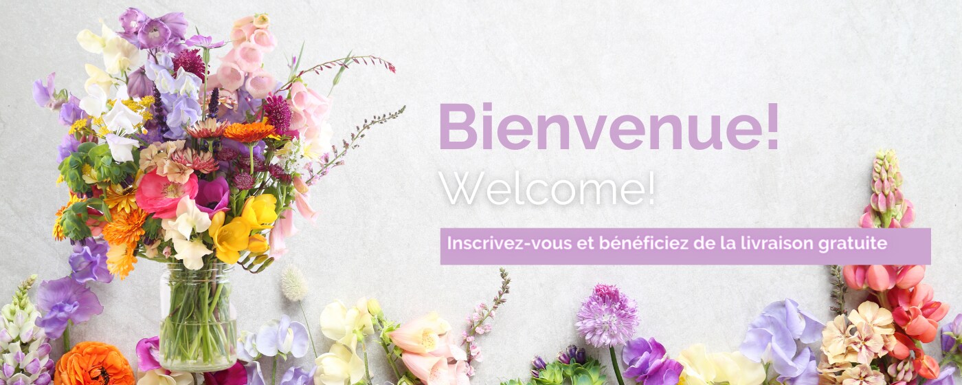Flower Delivery to Montreal by Fleuriste La Mode